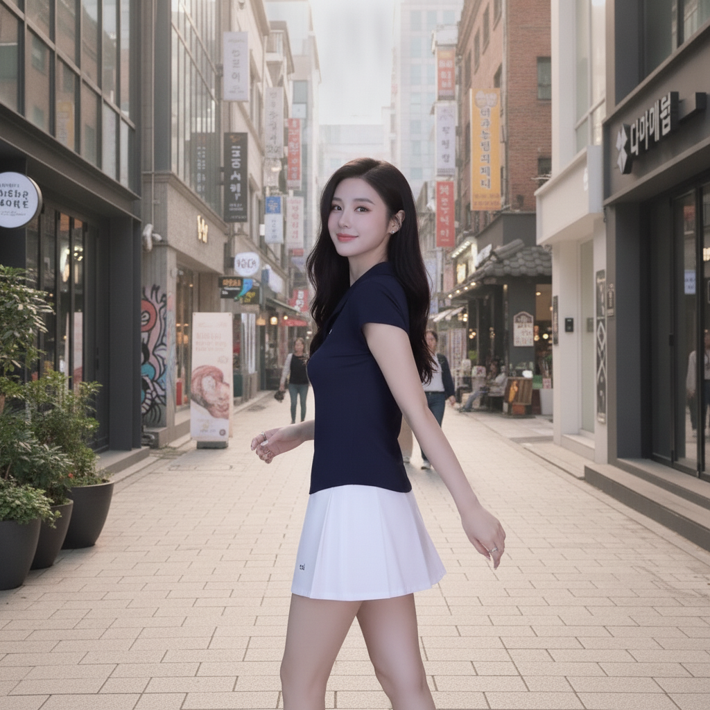 POLO Tennis Skirt and Top Set
