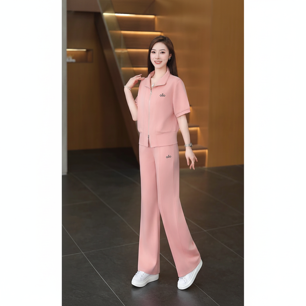 Korean-style stylish casual matching set