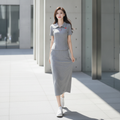 Korean style fashion suit dress