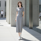 Korean style fashion suit dress