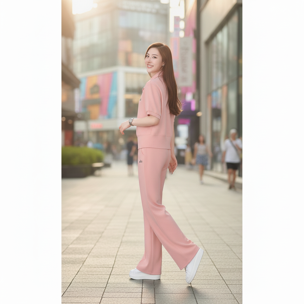 Korean-style stylish casual matching set