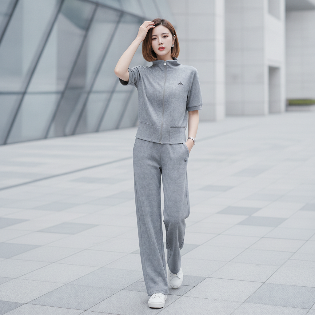 Korean-style stylish casual matching set