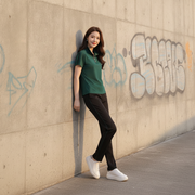 Stylish Embroidered Polo Shirt and Trousers Set
