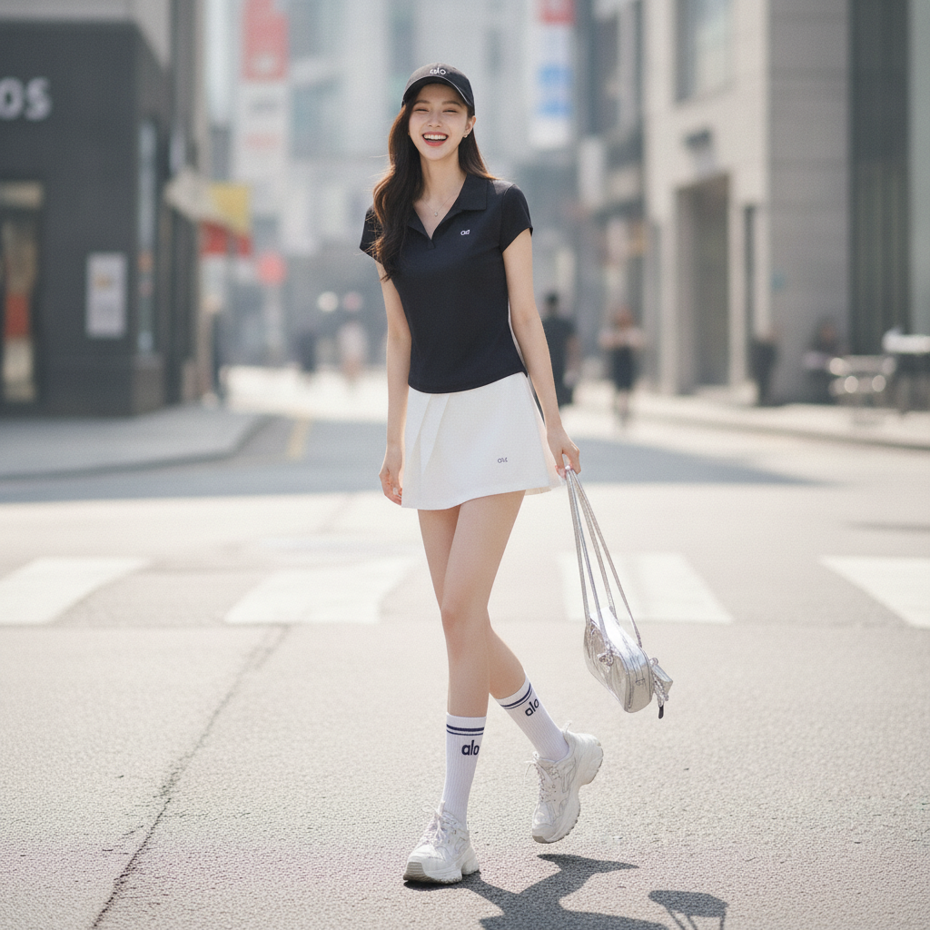 POLO Tennis Skirt and Top Set