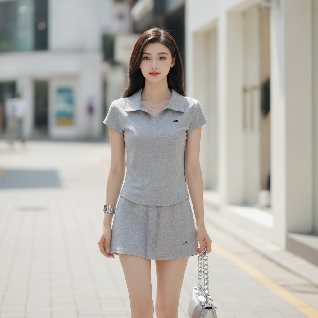 POLO Tennis Skirt and Top Set
