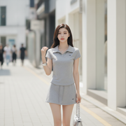 POLO Tennis Skirt and Top Set
